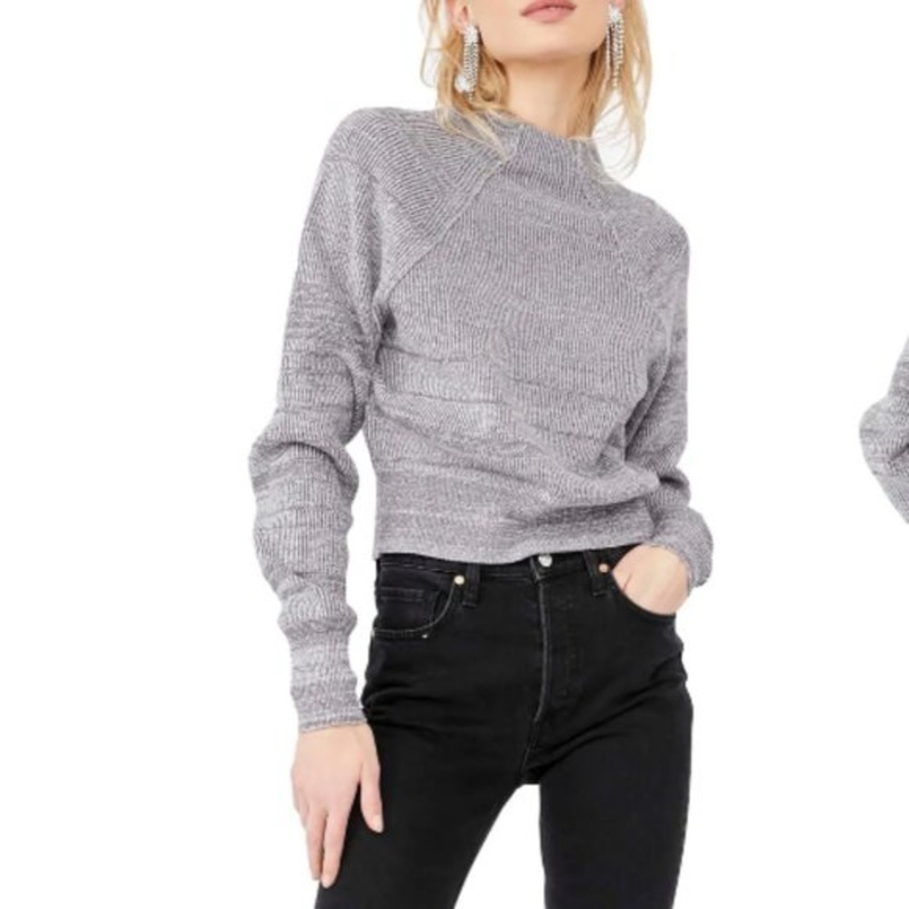 Free People Gray  Sweater
